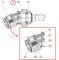 Rexroth R909921496 Вал гидромотора L161, T16 для A6VM80
