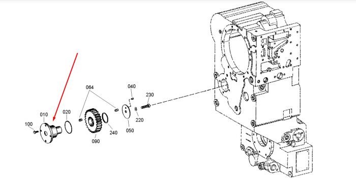 76034063 Шкворень New Holland