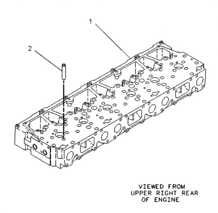 100-8150, 1008150 Направляющая клапана Caterpillar С12