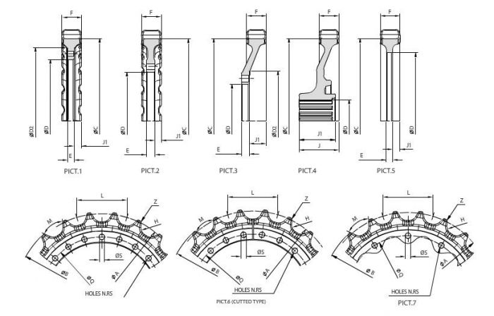 Звездочка ведущая Volvo EC240 14532401