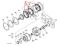Kubota 34076-61650 Фрикционный диск для L3010
