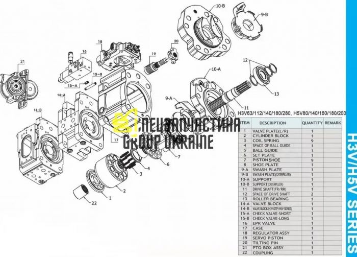 Плита опорная Kawasaki K5V VOE14567606 Volvo