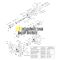 Поворотная плита + суппорт Kawasaki K3V112 XJBN-00069 Handok