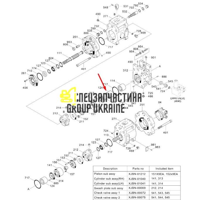 Подшипник игольчатый Kawasaki XJBN-00786 Handok
