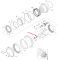 XKAH-00022 Переходная муфта привода Hyundai R210LC-7