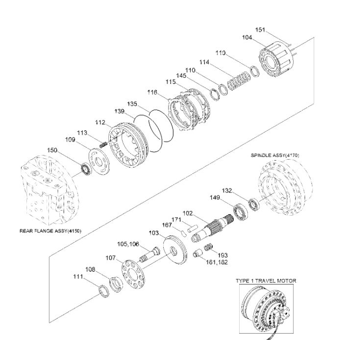 XKAH-00366 Сальник бортового редуктора для HYUNDAI R160LC-7 даукон, уплотнение