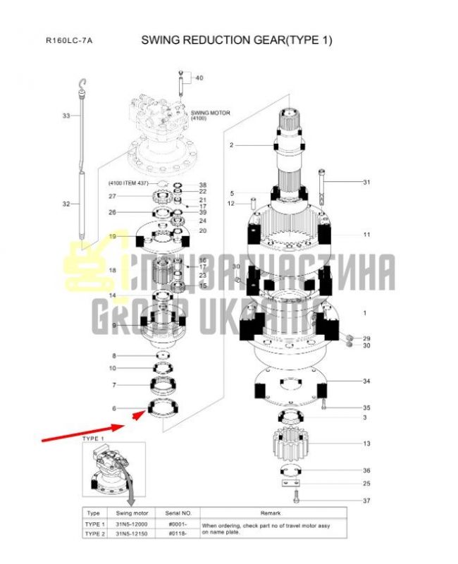 XKAQ-00032 Сальник Hyundai 100x125x13 (NOK) (AP4063, 2180-1254)