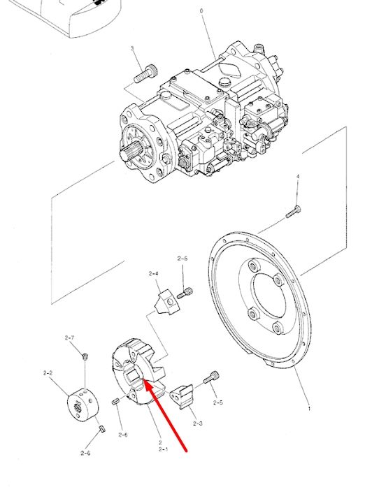 Kobelco YN30P01001P1 Гибкая муфта 14T для SK200, SK210
