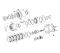 ZF 0501.335.455, 121-7638, ZGAQ-05734, 0501.311.588 Кольцо опорное тефлоновое 167х159,60х2