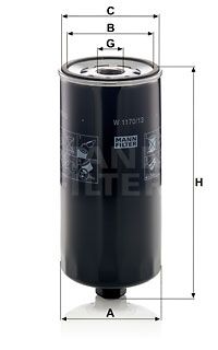 10297295 Фильтр Масляный Двс Liebherr D904, D906