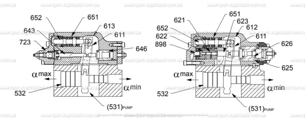 РЕМОНТ ГИДРОНАСОСОВ Kawasaki K3V K5V