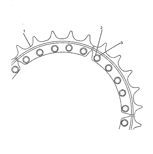 6V2931, 7G7212, 6Y2931, 7T1697, 8E-9041, 6V-2931, 7G-7212, 6Y2931, 7T-1697, 102-6677, 173-0945, 173-0946, 1026677, 1730945, 1730946 Сегменты бульдозера CATERPILLAR D6 (Звездочка)