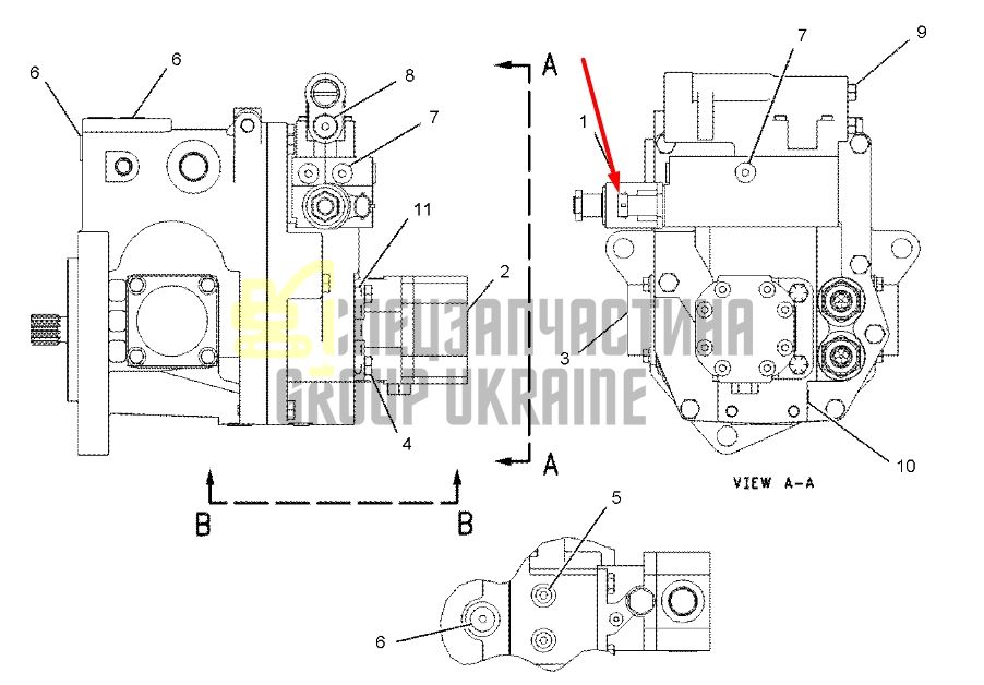 Caterpillar 1070677 Електромагнітний клапан
