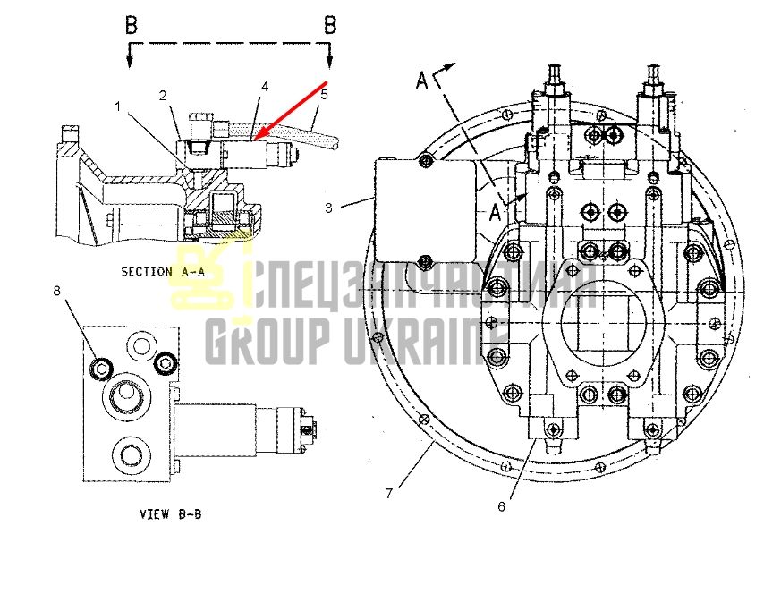 Caterpillar 1140616 Электромагнитный клапан 330, 345