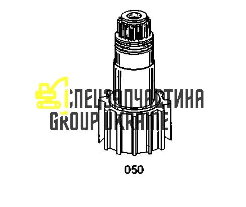 1550830 (4145303075) Выходной вал Caterpillar, ZF
