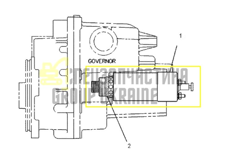 Caterpillar 1554652 Електромагнітний клапан для 3126
