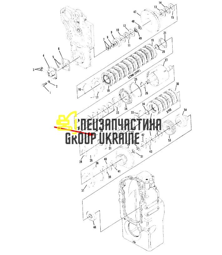 1763302 Поршень сцепления Caterpillar TH83