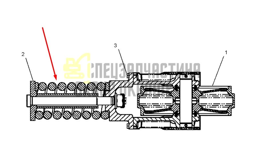 Caterpillar 1793033 Натяжитель гусеницы для 330C