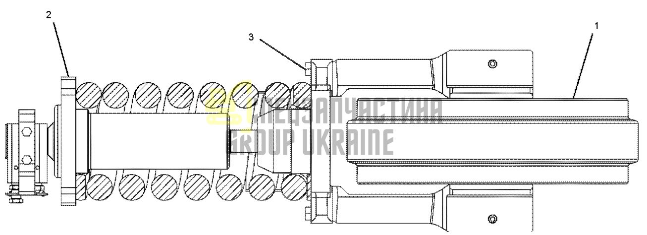 Caterpillar 1941259 Натяжитель гусеницы для 318C, 320C