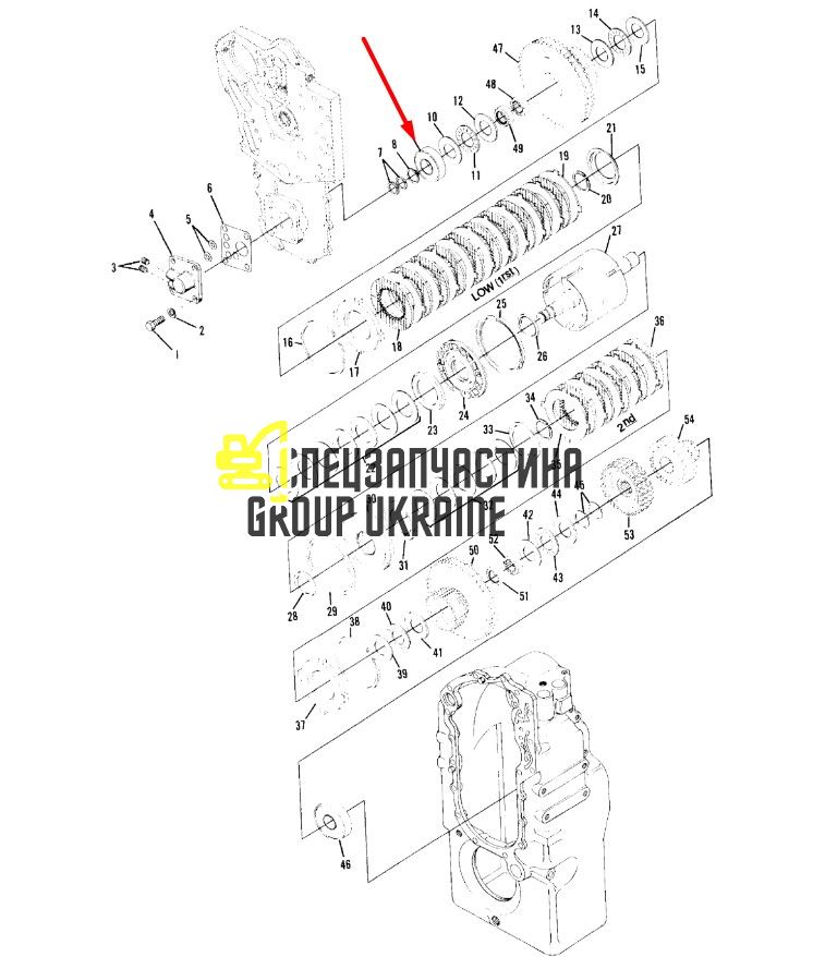 2043243 Подшипник Caterpillar TH83