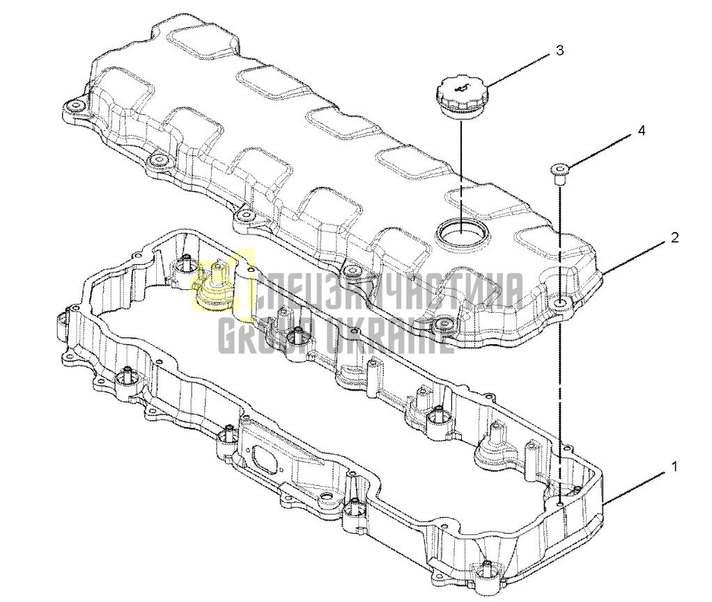 217-5701, 2175701 Прокладка клапанной крышки Caterpillar C9