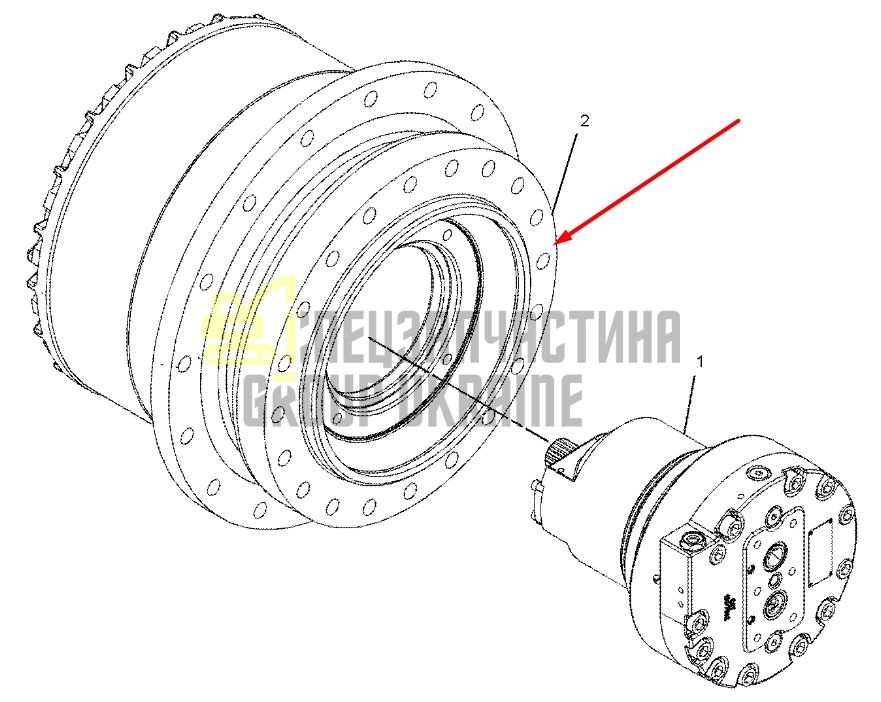196-4873 Подшипник шариковый Caterpillar CAT 325, 330