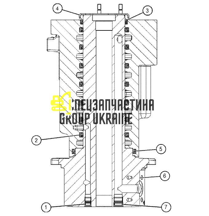 250-1047 (8U-7966) Ремкомплект уплотнений Caterpillar M315/M318