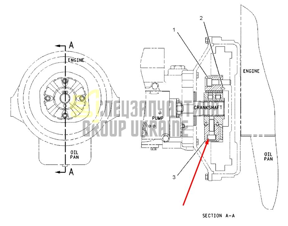 Купить Caterpillar 255-2943 Гибкая муфта 50H для 320C, 321C