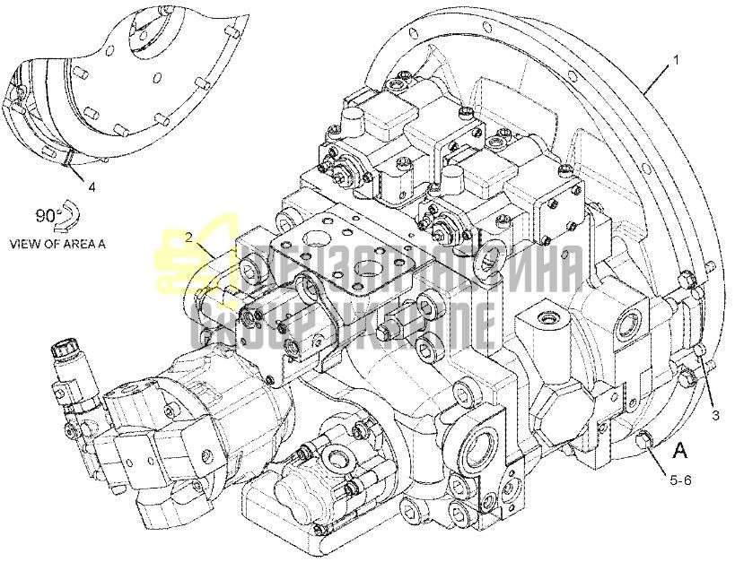 295-9674 Гидронасос CAT 330/336D