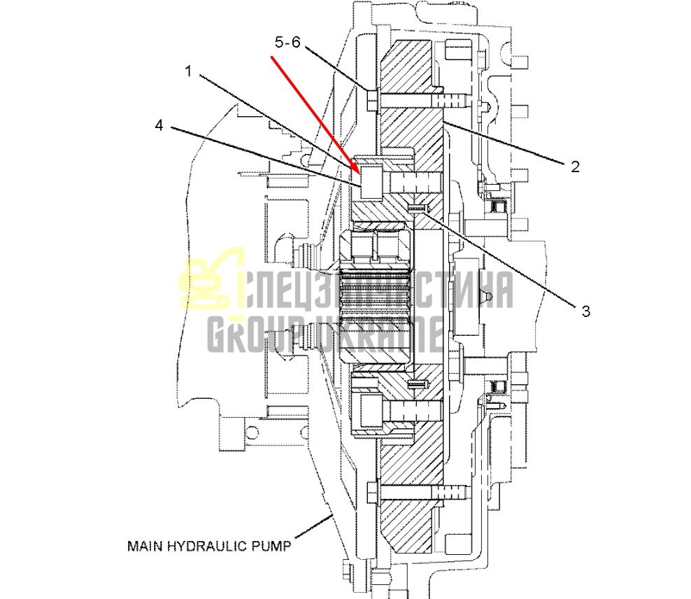 Купить Caterpillar 255-2943 Гибкая муфта 50H для 320C, 321C
