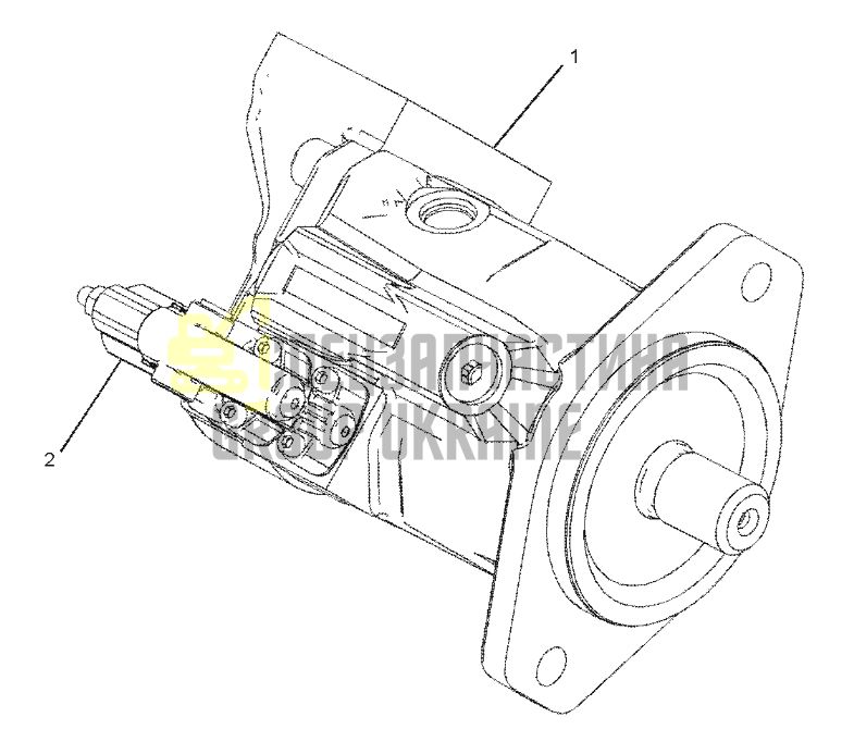 Придбати Caterpillar 350-0666 Поршневий насос для 414E, 416E