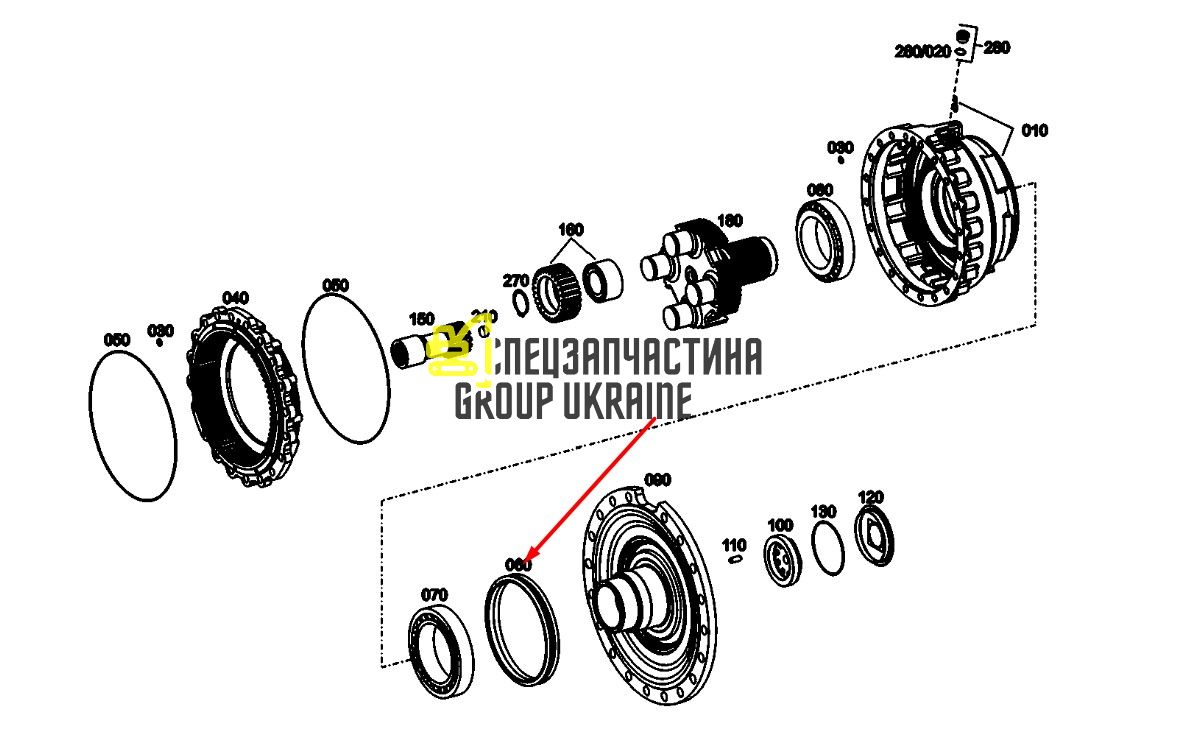 3670570 Соединение плавающее Caterpillar 938K3670570 Соединение плавающее Caterpillar 938K