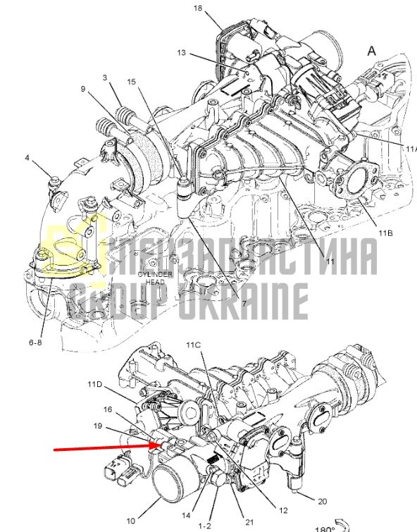 Caterpillar 3674226 Электромагнитный клапан