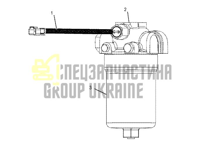 Caterpillar 3891076 Фильтр гидравлический