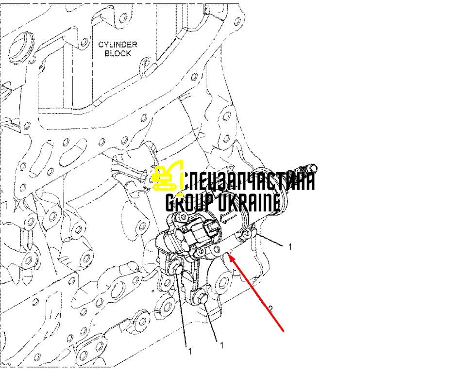 446-5393 Паливний насос Caterpillar C4.4