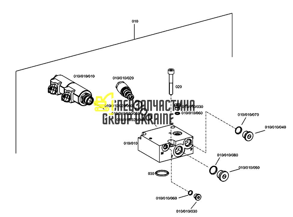 4845750 (0750132135) Соленоид Caterpillar, ZF