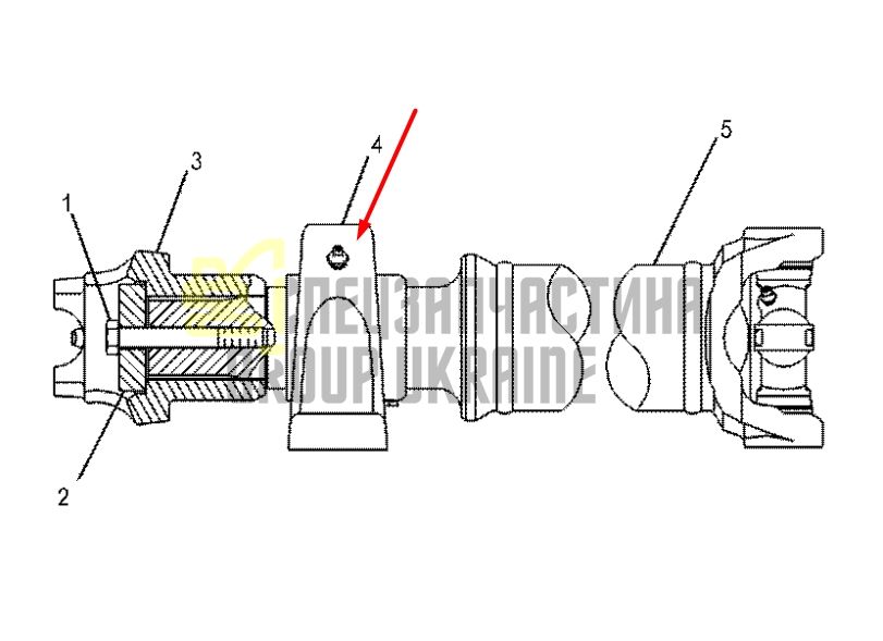 Caterpillar 6I8531 Подвесной подшипник 938G