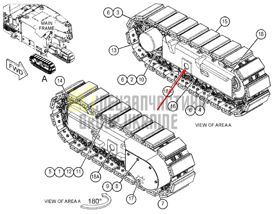 Caterpillar 8E-9522 Втулка для 527, D6