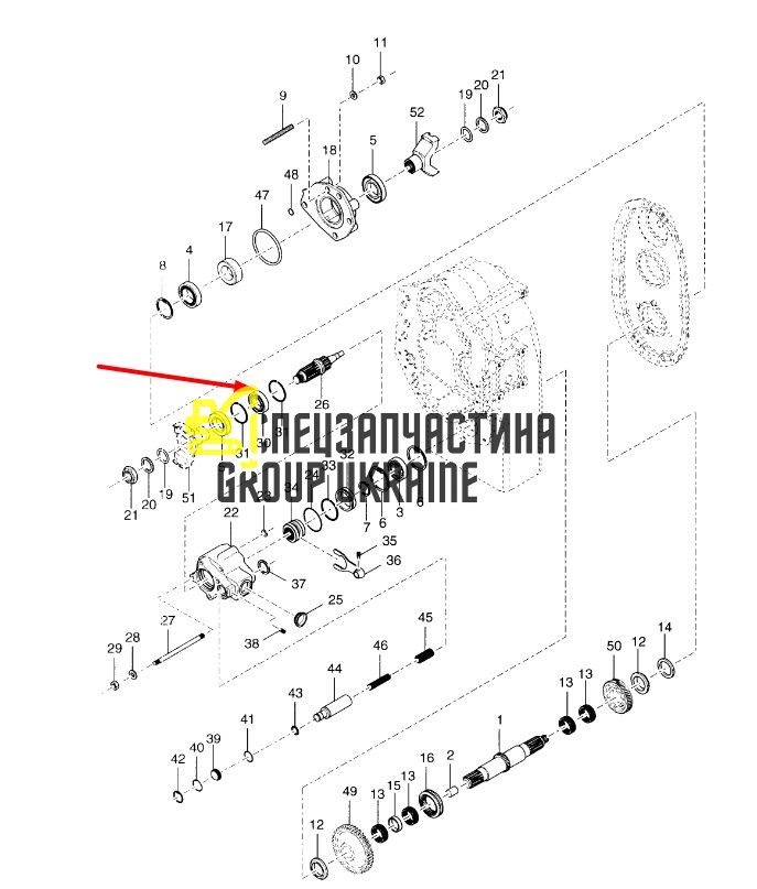 8I4217 Подшипник КПП Caterpillar TH83