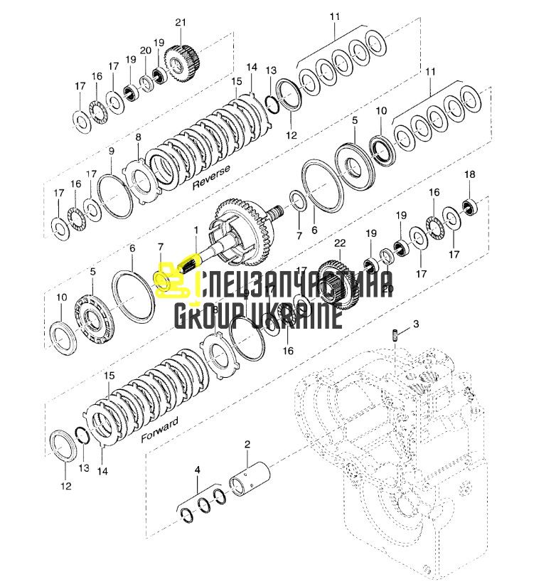 8I-4546 Пружина КПП Caterpillar TH83