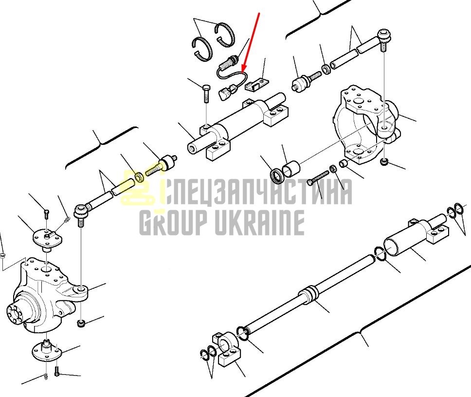643612 (CA0643612, 84197528, F06/16690) Датчик крабового хода Carraro