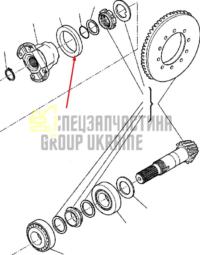 Carraro 119990 Cальник 65x92x14
