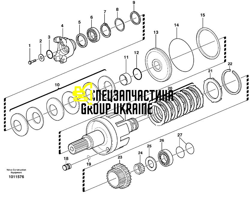 Кольцо уплотнительное 11988593 Volvo