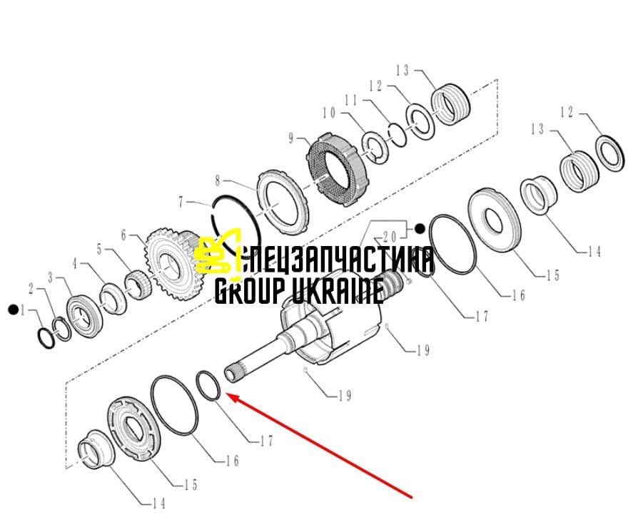 Кольцо уплотнительное 11709093 Volvo