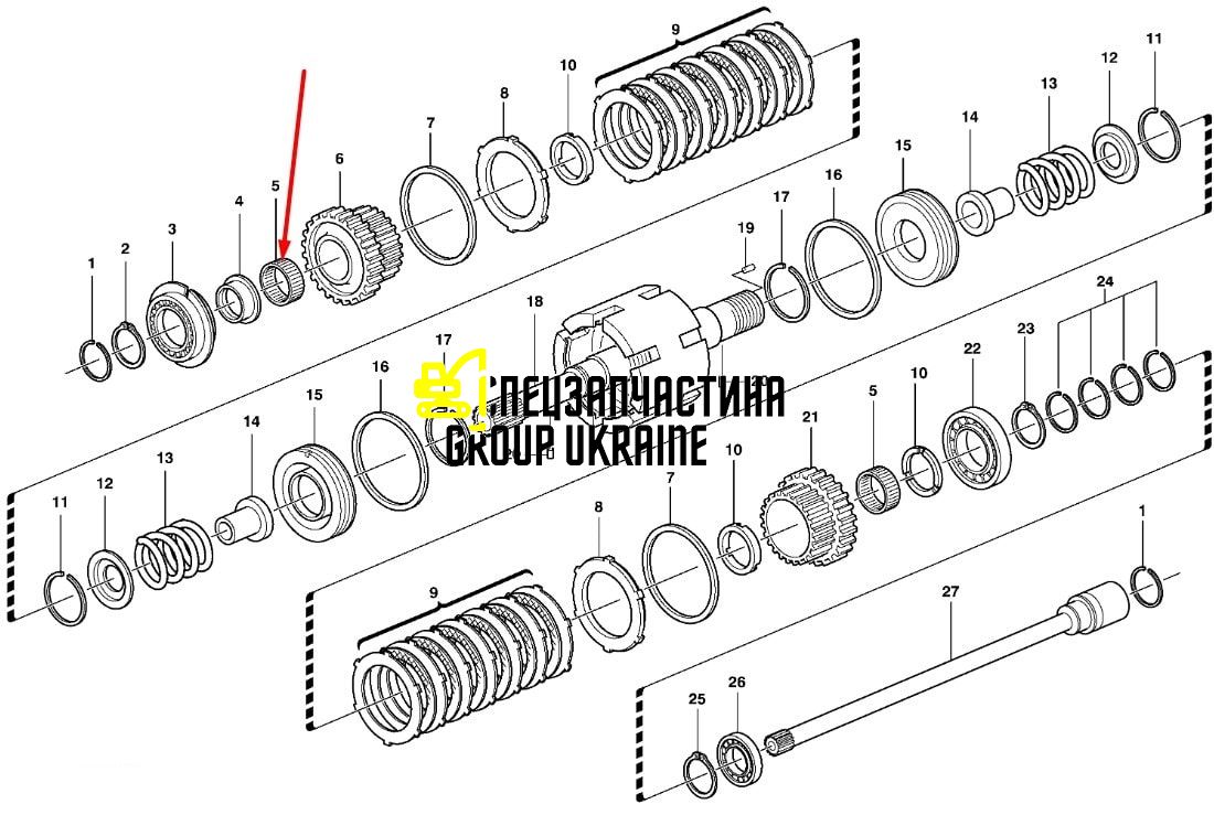 Подшипник 11709081 VOLVO