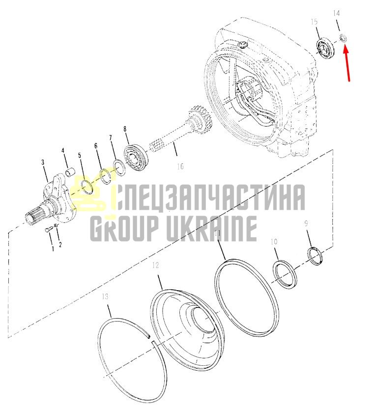 209781 Поршневое кольцо DANA Spicer