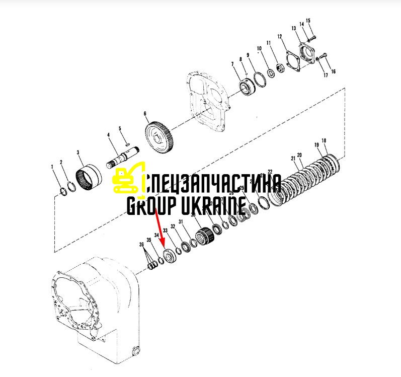 Подшипник Dana Spicer 225602