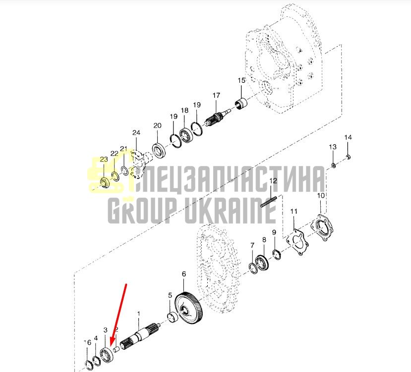 Dana Spicer 225778 Подшипник КПП