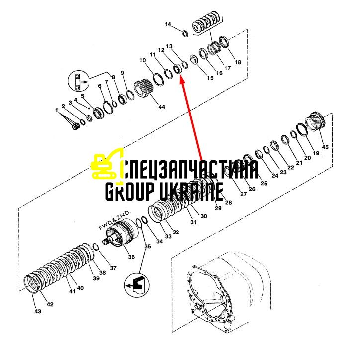 Подшипник Dana Spicer 230829