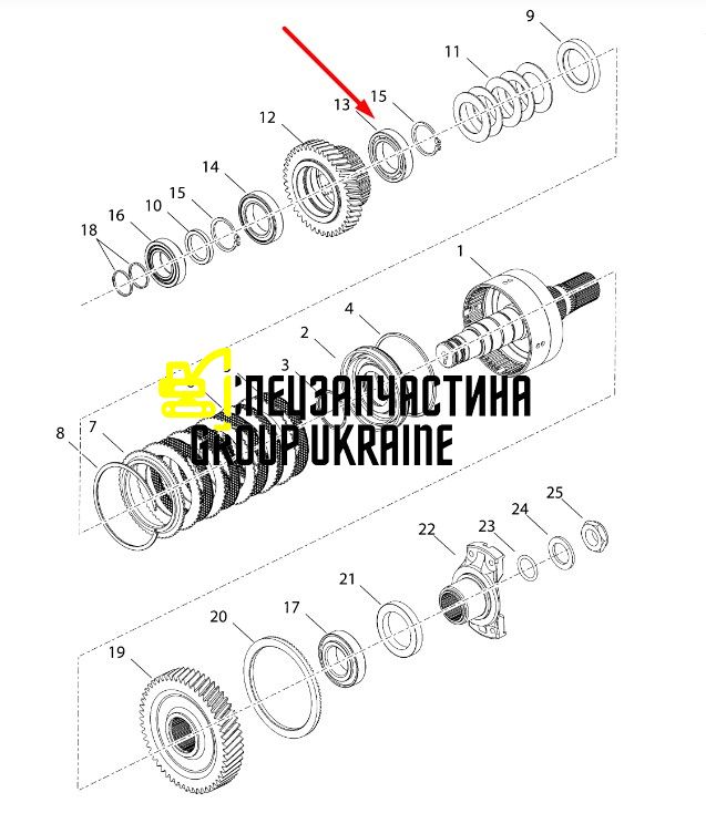Подшипник Dana Spicer 230885